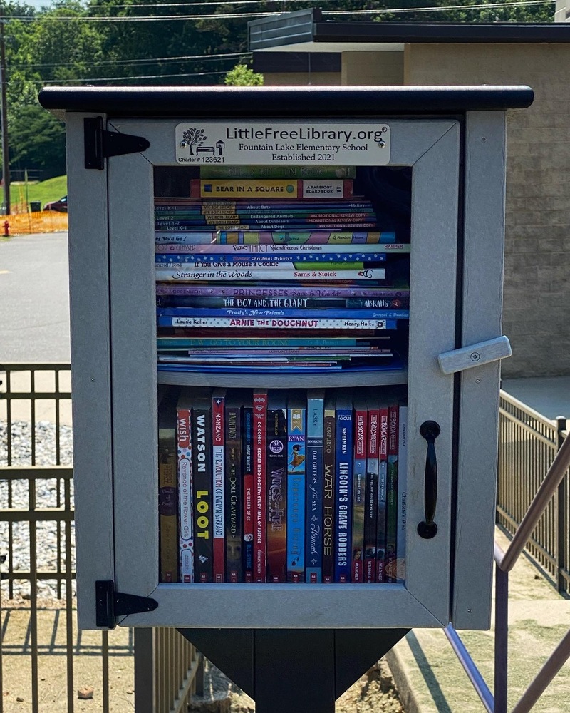 Little Free Library Fountain Lake School District