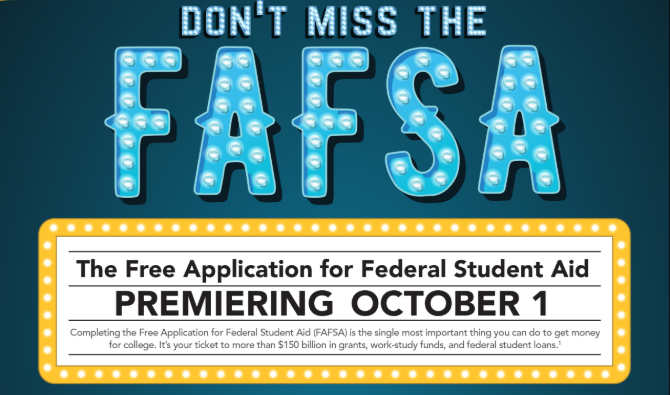 Submit your FAFSA now!