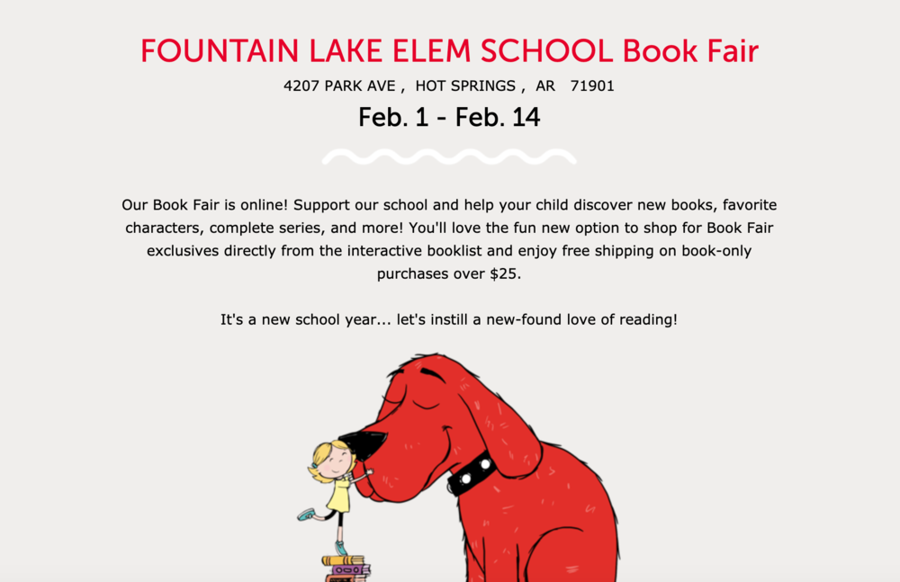 Virtual Book Fair (Elementary)