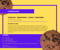 Jr. Beta Club Fundraiser