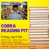 Cobra Reading Pit - April 9th Tour Dates