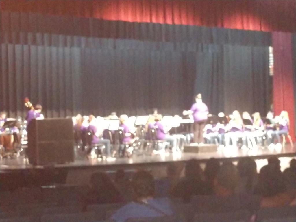 Middle School 7/8 spring concert...great to see our kids take the stage and play for a live indoor audience.  Great Job. 