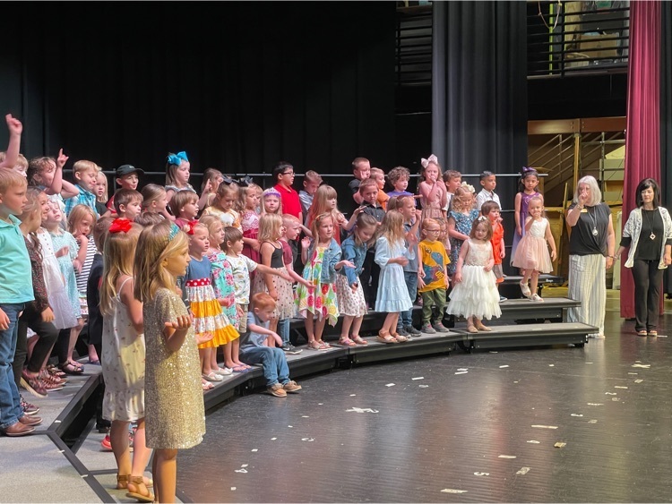 PreK on stage