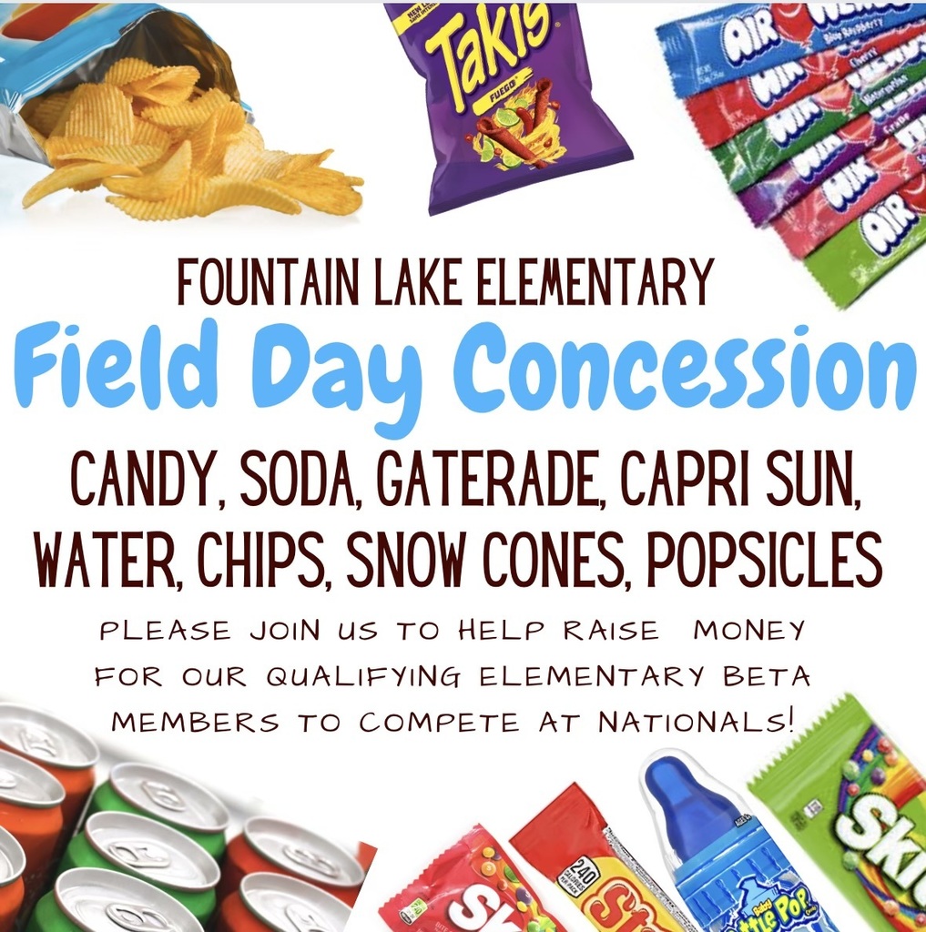 Field Day Concession flyer